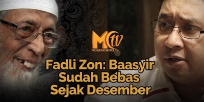 Fadli Zon: Baasyir Sudah Bebas Sejak Desember