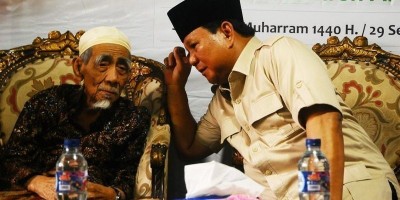 DOA KYAI MOEN HANYA UNTUK PRABOWO
