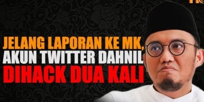 Jelang Laporan Ke Mk, Akun Twitter Dahnil Dihack Dua Kali