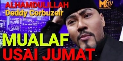 DEDDY CORBUZEIR MUALAF USAI JUMAT