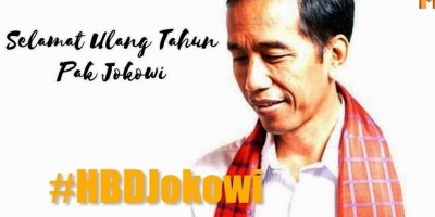 #HBDJokowi