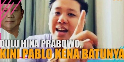 DULU HINA PRABOWO, KINI PABLO KENA BATUNYA