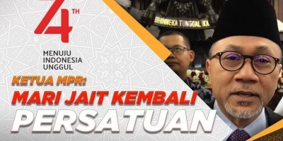 KETUA MPR: MARI JAIT KEMBALI PERSATUAN