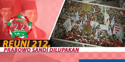 REUNI 212, PRABOWO SANDI DILUPAKAN