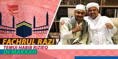 FACHRUL RAZI TEMUI HABIB RIZIEQ DI MAKKAH