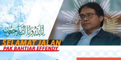 SELAMAT JALAN PAK BAHTIAR EFFENDY