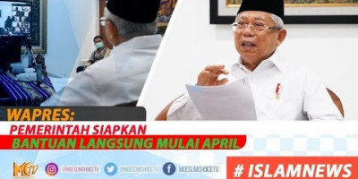 WAPRES: PEMERINTAH SIAPKAN BANTUAN LANGSUNG MULAI APRIL