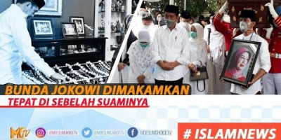 IBUNDA JOKOWI DIMAKAMKAN TEPAT DI SEBELAH SUAMINYA
