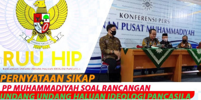 Pernyataan Sikap PP Muhammadiyah Soal Rancangan Undang Undang Haluan Ideologi Pancasila