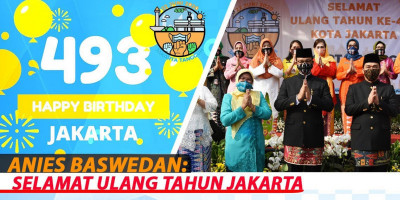 Anies Baswedan: Selamat Ulang Tahun Jakarta