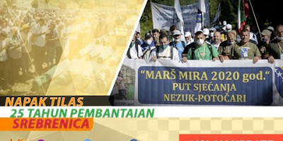 Napak Tilas 25 Tahun Pembantaian Srebrenica