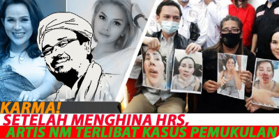 KARMA! SETELAH MENGHINA HRS, ARTIS NM TERLIBAT KASUS PEMUKULAN