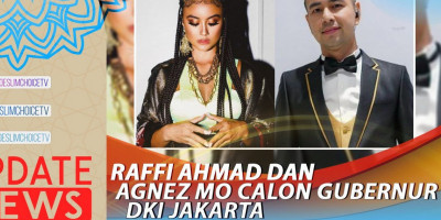RAFFI AHMAD DAN AGNEZ MO CALON GUBERNUR DKI JAKARTA