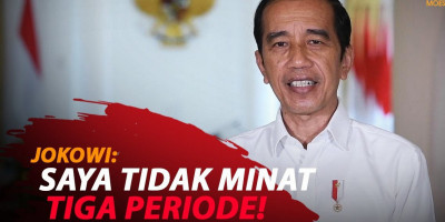 JOKOWI: SAYA TIDAK MINAT TIGA PERIODE!