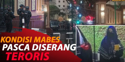 KONDISI MABES PASCA DISERANG TERORIS