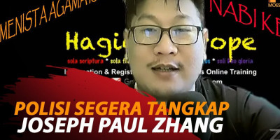 POLISI SEGERA TANGKAP JOSEPH PAUL ZHANG