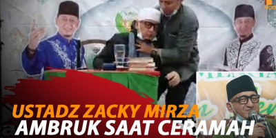 USTADZ ZACKY MIRZA AMBRUK SAAT CERAMAH