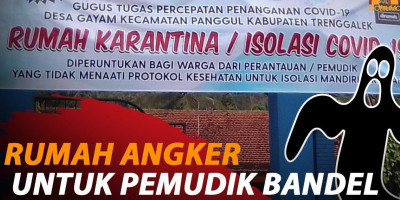 RUMAH ANGKER UNTUK PEMUDIK BANDEL