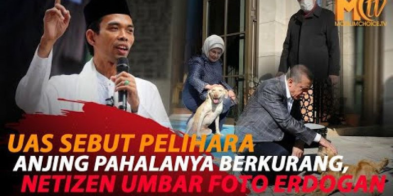 UAS: SIAPA YANG PELIHARA ANJING, SATU HARI AMALNYA DIKURANGI SEBESAR BUKIT UHUD