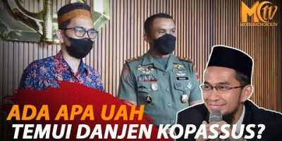 BERTEMU DANJEN KOPASSUS, UAH: ULAMA DAN TNI SATU RAHIM