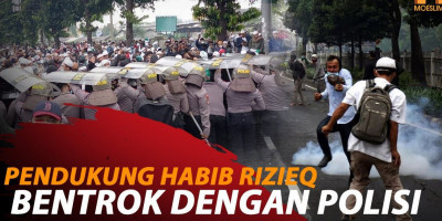 PENDUKUNG HABIB RIZIEQ DITANGKAP
