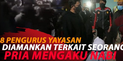PRIA MENGAKU NABI KE-26 DITANGKAP DI BANDUNG