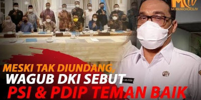 WAGUB SEBUT PERTEMUAN ANIES DAN 7 FRAKSI DPRD BUKAN GALANG DUKUNGAN