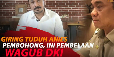 ANIES DITUDUH PEMBOHONG, WAGUB DKI BELA ANIES BASWEDAN