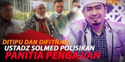 USTADZ SOLMED RESMI POLISIKAN PANITIA PENGAJIAN