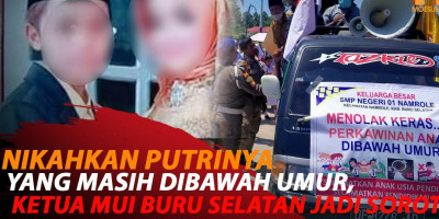 SISWA DAN GURU UNJUK RASA TERKAIT PERNIKAHAN DIBAWAH UMUR