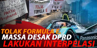 DEMO BALAPAN FORMULA E DIBUBARKAN POLISI