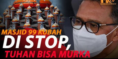 HENTIKAN PEMBANGUNAN MASJID 99 KUBAH, NURDIN ABDULLAH DITANGKAP KPK