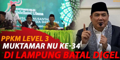 MUKTAMAR NU DI LAMPUNG DITUNDA