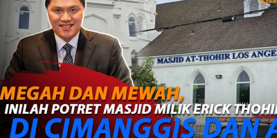 KEREN, INILAH PENAMPAKAN MASJID AT THOHIR DI LOS ANGELES