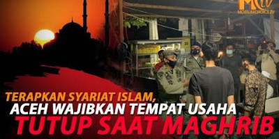 SATPOL PP WH IMBAU PELAKU USAHA TAATI QANUN ACEH INI
