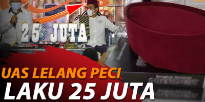 HASIL LELANG UNTUK BANGUN MASJID