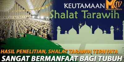 Shalat Tarawih Memperlancar Sirkulasi Darah
