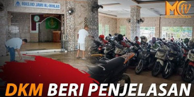 Astagfirullah Masjid Dijadikan Parkiran