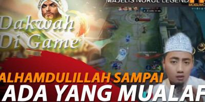 Dakwah Lewat Live Mobile Legends