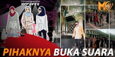 Parah! Fashion Show di Halaman Masjid