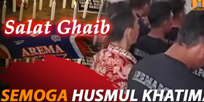 Arema FC Menggelar Salat Ghaib