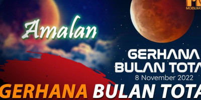 Inilah Amalan Ketika Terjadi Gerhana Bulan