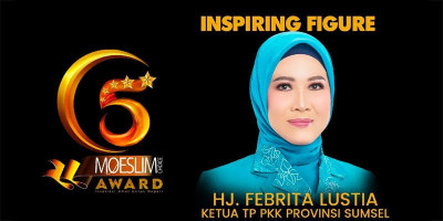 Febrita Lustia Pemenang MC Award 5 Kategori Inspiring Figure