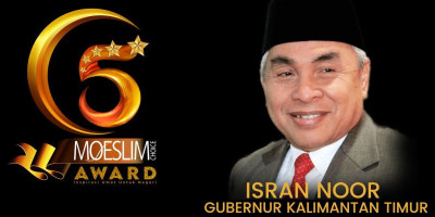 Isran Noor Pemenang MC Award 5 Kategori Governor Good Performance