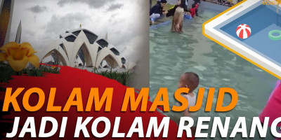 Fasilitas Masjid Al-Jabbar Disalahgunakan