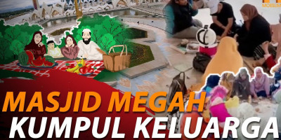 Piknik di Masjid Al-Jabbar