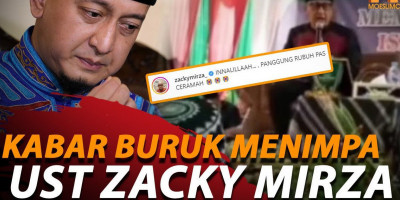 Innalillahi Ust Zacky Terkena Musibah