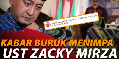 Innalillahi Ust Zacky Terkena Musibah