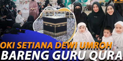 Demi Balas Budi, Oki Setiana Dewi Ajak Gurunya Umroh