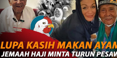 Jemaah Haji Indonesia Minta Turun Pesawat Karena Hal Ini!